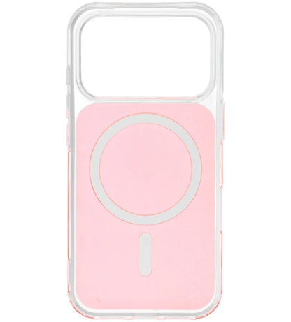 Funda MagSafe para Apple iPhone 17e / 16e, OEM, Clear Fusion Mag Cover, Naranja