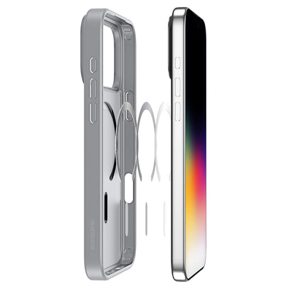 Funda MagSafe para Apple iPhone 17 Pro, DUX DUCIS, Yind, Gris