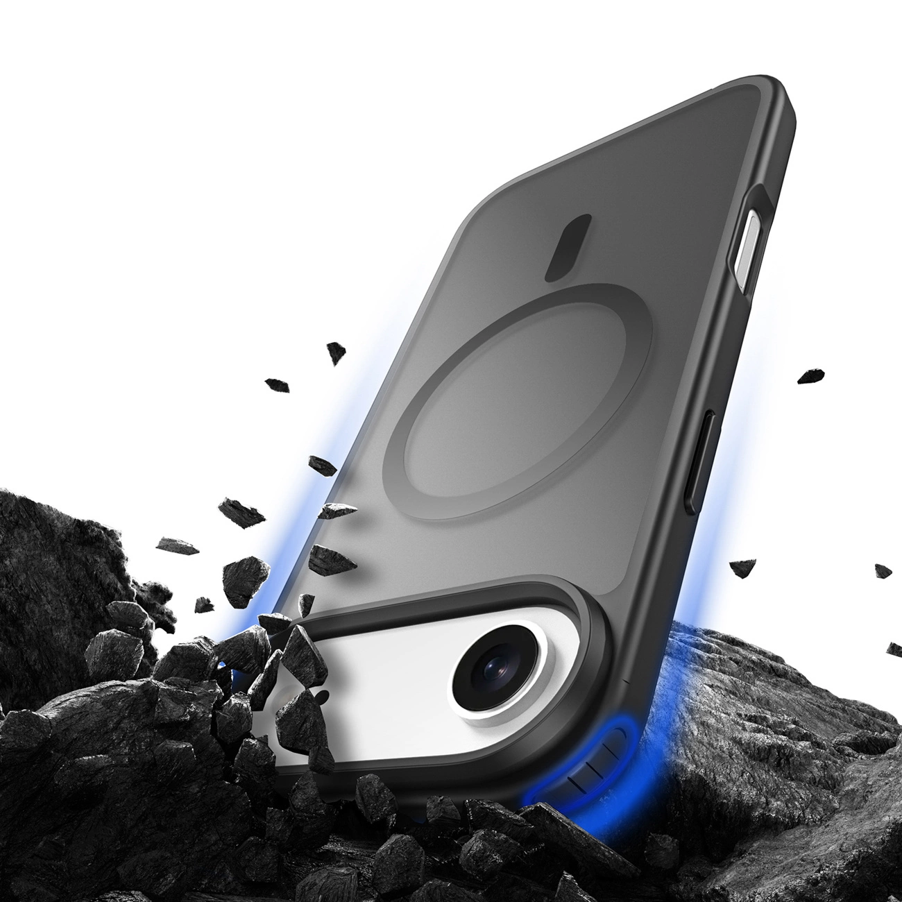 Funda MagSafe para Apple iPhone 17 Air, DUX DUCIS, Yind, Negra