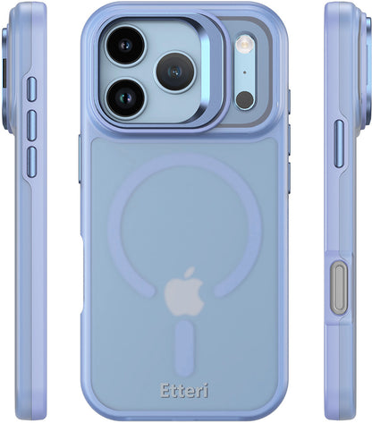 Funda MagSafe para Apple iPhone 18 Pro / 17 Pro, Etteri, Morning Fog, Azul
