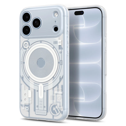 Funda MagSafe para Apple iPhone 18 Pro / 17 Pro, Spigen, C11 Ultra Hybrid MagFit Element, blanca ACS12308