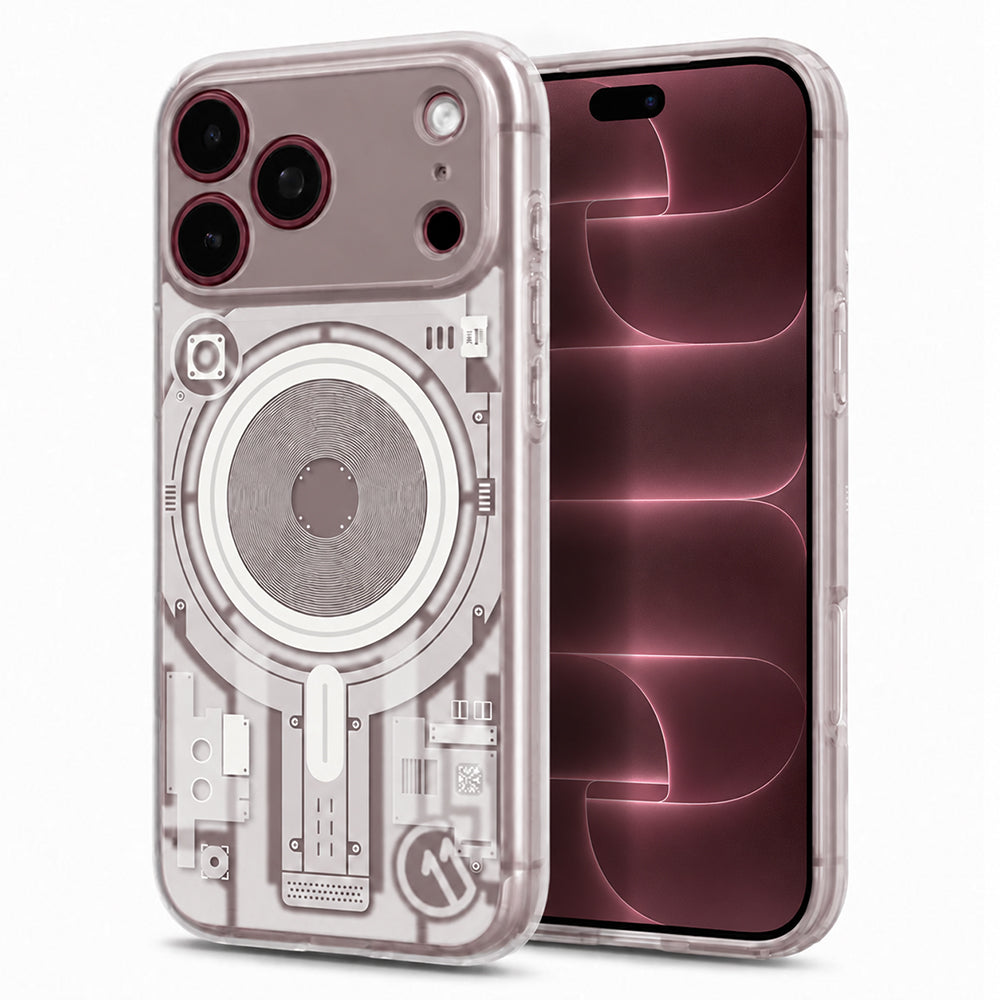 Funda MagSafe para Apple iPhone 18 Pro Max / 17 Pro Max, Spigen, C11 Ultra Hybrid MagFit Element, blanca ACS12307