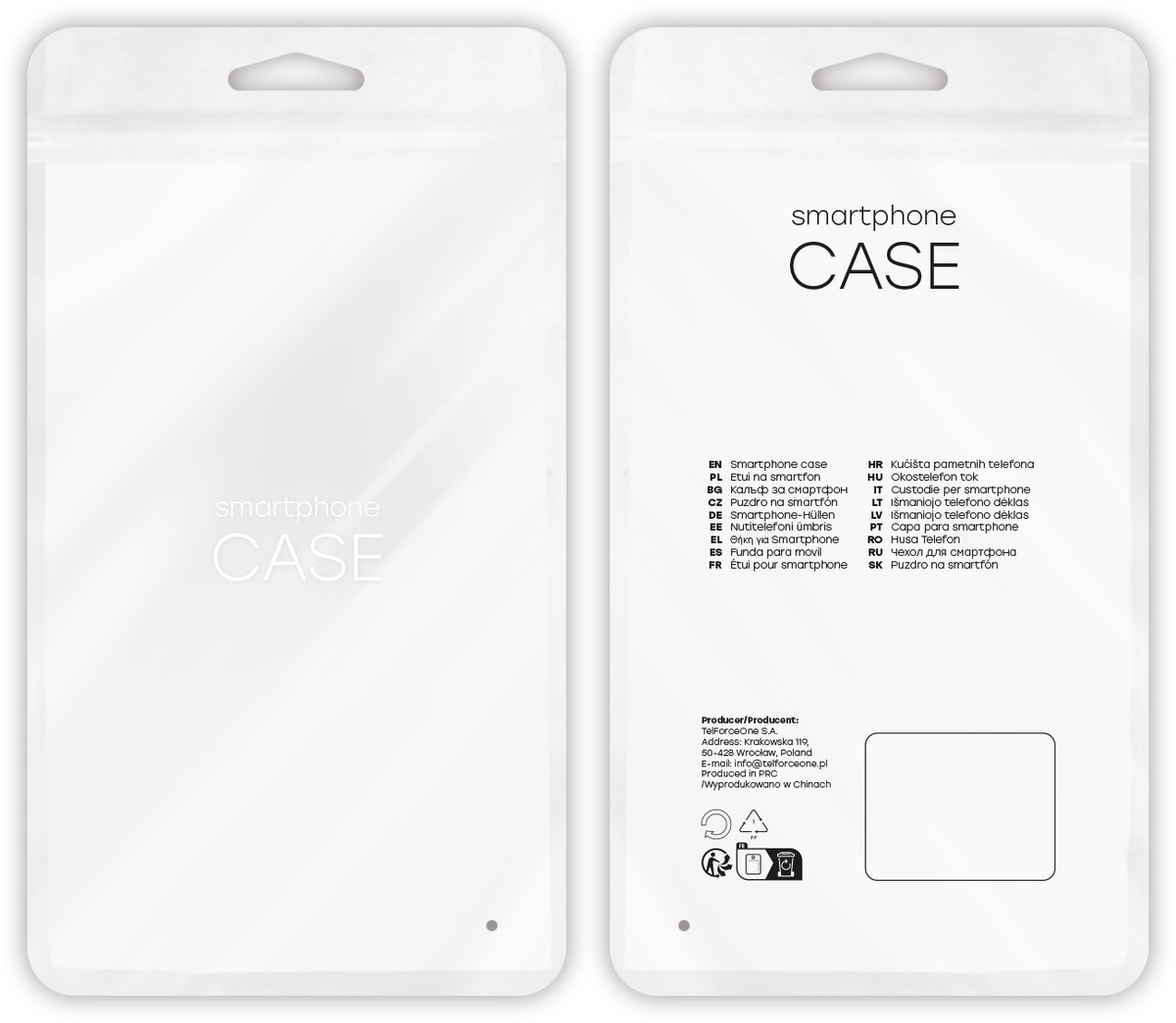 Funda MagSafe para Apple iPhone 18 Pro Max / 17 Pro Max, OEM, Color Clear Mag, Azul