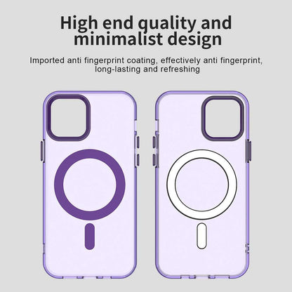 Funda MagSafe para Apple iPhone 12 / 12 Pro, Techsuit, CandyCase, Morado