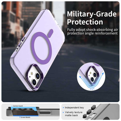 Funda MagSafe para Apple iPhone 12 / 12 Pro, Techsuit, CandyCase, Morado