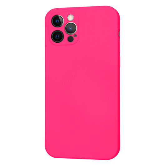 Funda MagSafe para Apple iPhone 12 Pro, Techsuit, SoftFlex, Rosa Oscuro