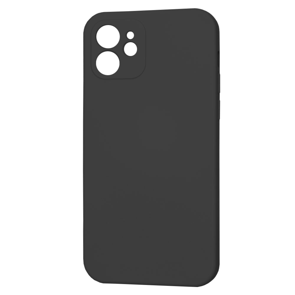 Funda MagSafe para Apple iPhone 12, Techsuit, SoftFlex, Negra