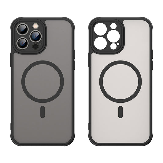 Funda MagSafe para Apple iPhone 13 Pro Max, Techsuit, HaloFrost II, Negra