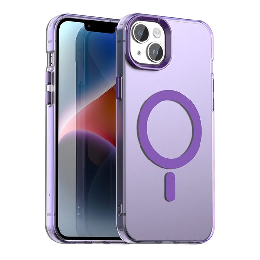 Funda MagSafe para Apple iPhone 13, Techsuit, CandyCase, Morado