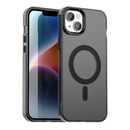 Funda MagSafe para Apple iPhone 13, Techsuit, CandyCase, Negra