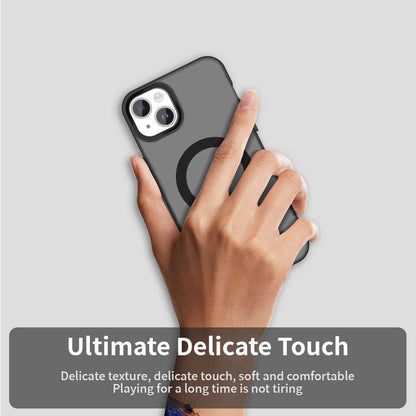 Funda MagSafe para Apple iPhone 13, Techsuit, CandyCase, Negra