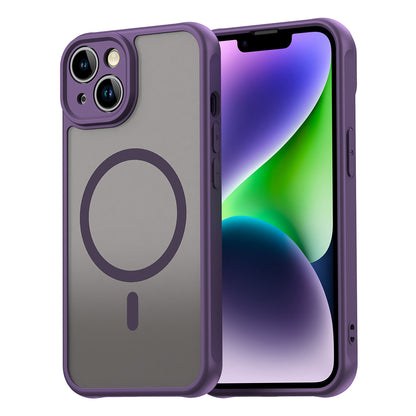 Funda MagSafe para Apple iPhone 13, Techsuit, HaloFrost II, Morado