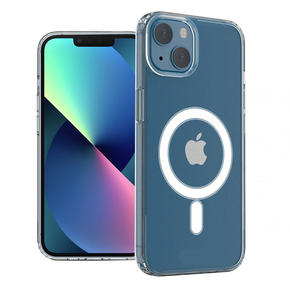 Funda MagSafe para Apple iPhone 13, Techsuit, Pro, Transparente
