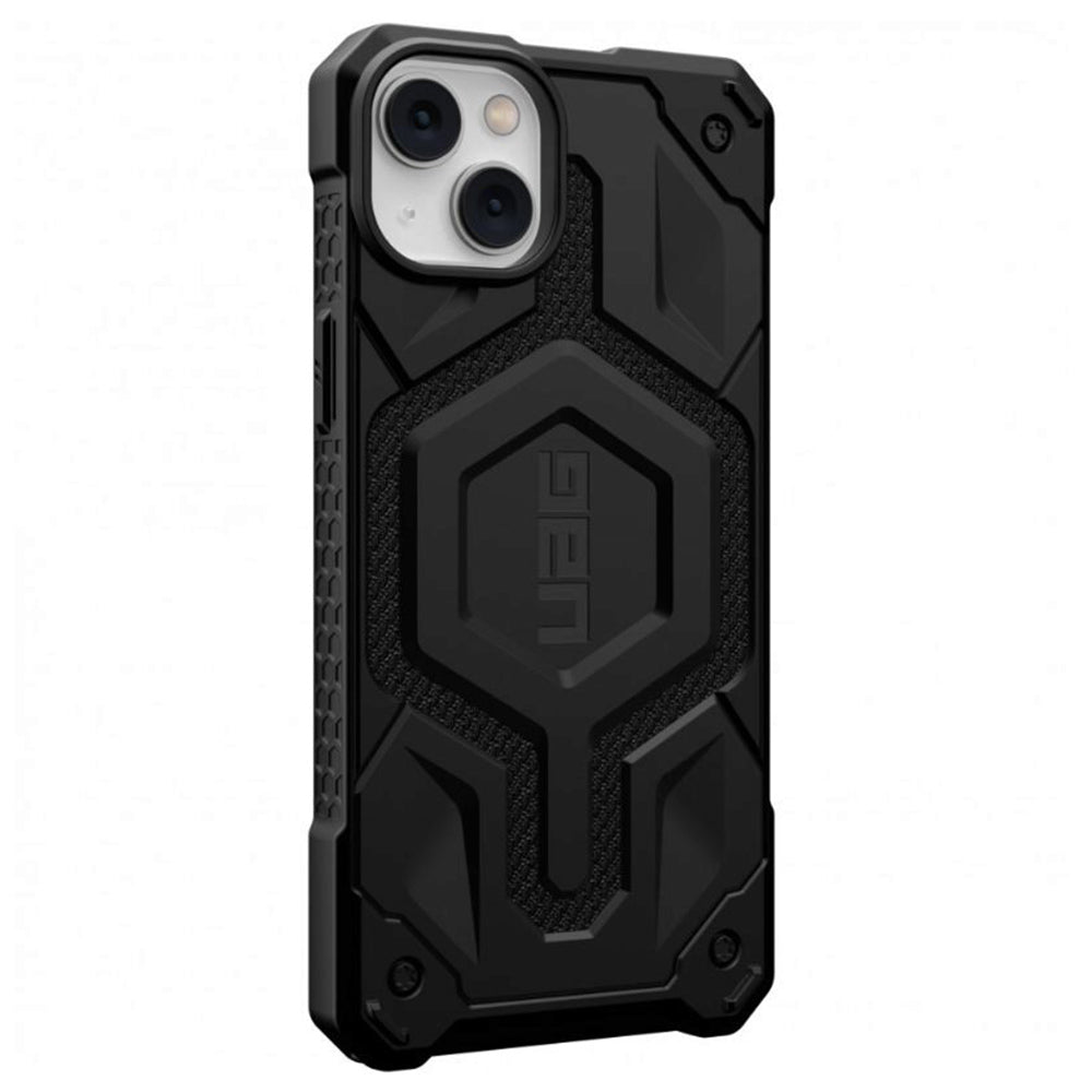 Funda MagSafe para Apple iPhone 14 Plus, Urban Armor Gear, Monarch Pro Kevlar, Negra