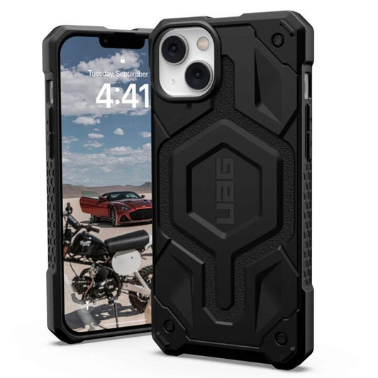 Funda MagSafe para Apple iPhone 14 Plus, Urban Armor Gear, Monarch Pro, Negra
