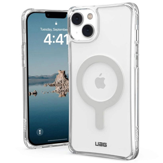 Funda MagSafe para Apple iPhone 14 Plus, Urban Armor Gear, Plyo, Transparente