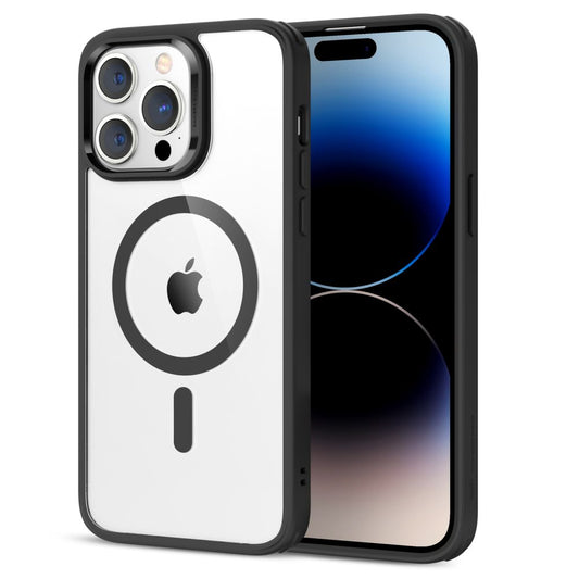 Funda MagSafe para Apple iPhone 14 Pro, ESR, Classic Hybrid, Negra Transparente