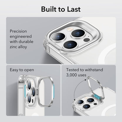 Funda MagSafe para Apple iPhone 14 Pro, ESR, Classic Kickstand, Transparente