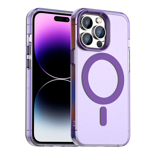 MagSafe Case for Apple iPhone 14 Pro, Techsuit, CandyCase, Purple