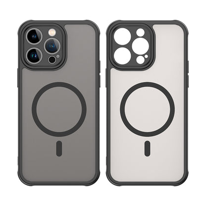 Funda MagSafe para Apple iPhone 14 Pro, Techsuit, HaloFrost II, Negra