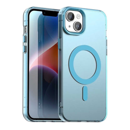 MagSafe Case for Apple iPhone 14, Techsuit, CandyCase, Blue