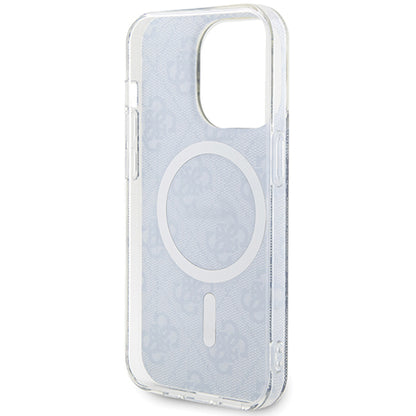 Funda MagSafe para Apple iPhone 15, Guess, IML 4G, Azul