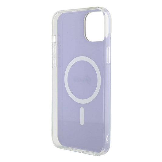 Funda MagSafe para Apple iPhone 15, Guess, IML Iridescente, Morado