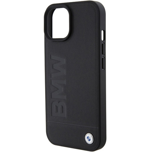 Funda MagSafe para Apple iPhone 15 Plus, BMW, Natural Hot Stamp, Negra