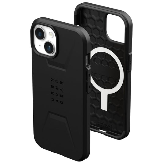 Funda MagSafe para Apple iPhone 15 Plus, Urban Armor Gear, Civilian, Negra