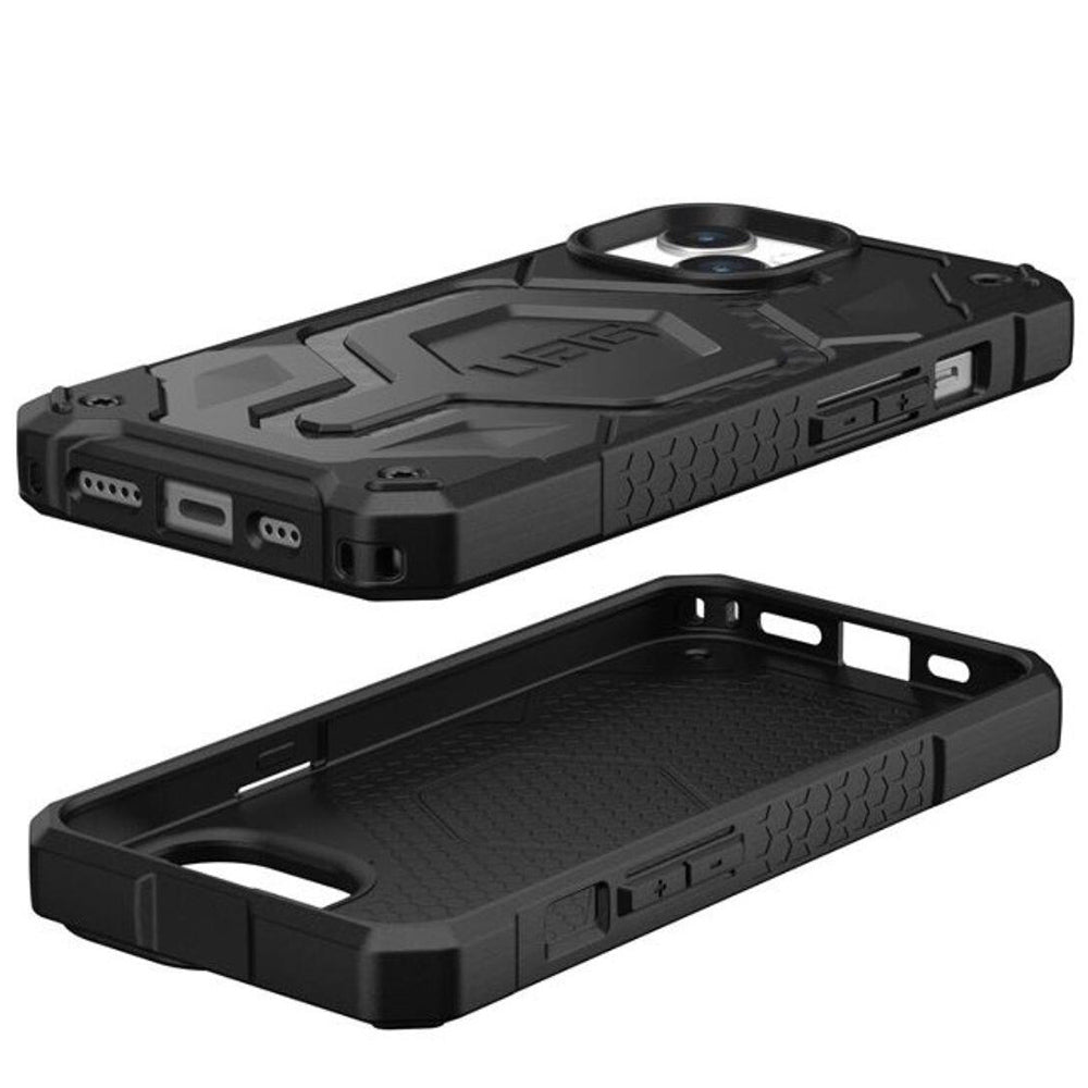 Funda MagSafe para Apple iPhone 15 Plus, Urban Armor Gear, Monarch Pro Carbon, Negra