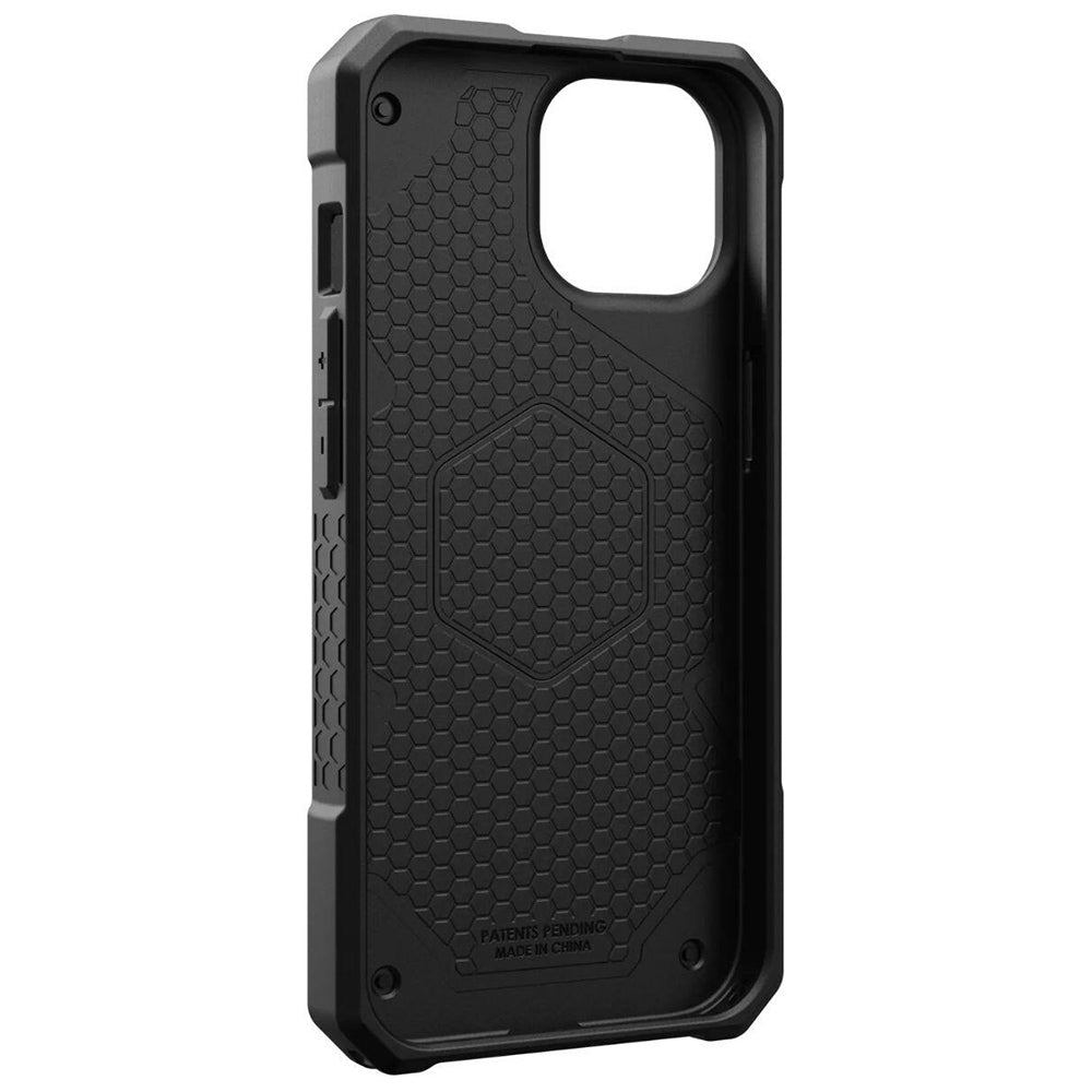 Funda MagSafe para Apple iPhone 15 Plus, Urban Armor Gear, Monarch Pro Carbon, Negra