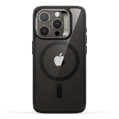 Funda MagSafe para Apple iPhone 15 Pro, ESR, Classic Hybrid Kickstand, Negra Transparente