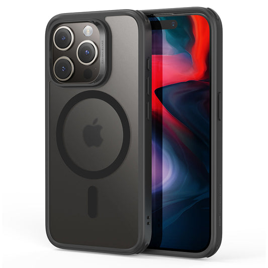 Funda MagSafe para Apple iPhone 15 Pro, ESR, Classic Hybrid, Negra Satinada