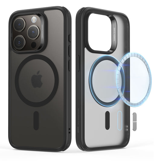Funda MagSafe para Apple iPhone 15 Pro, ESR, Classic Hybrid, Negra Satinada