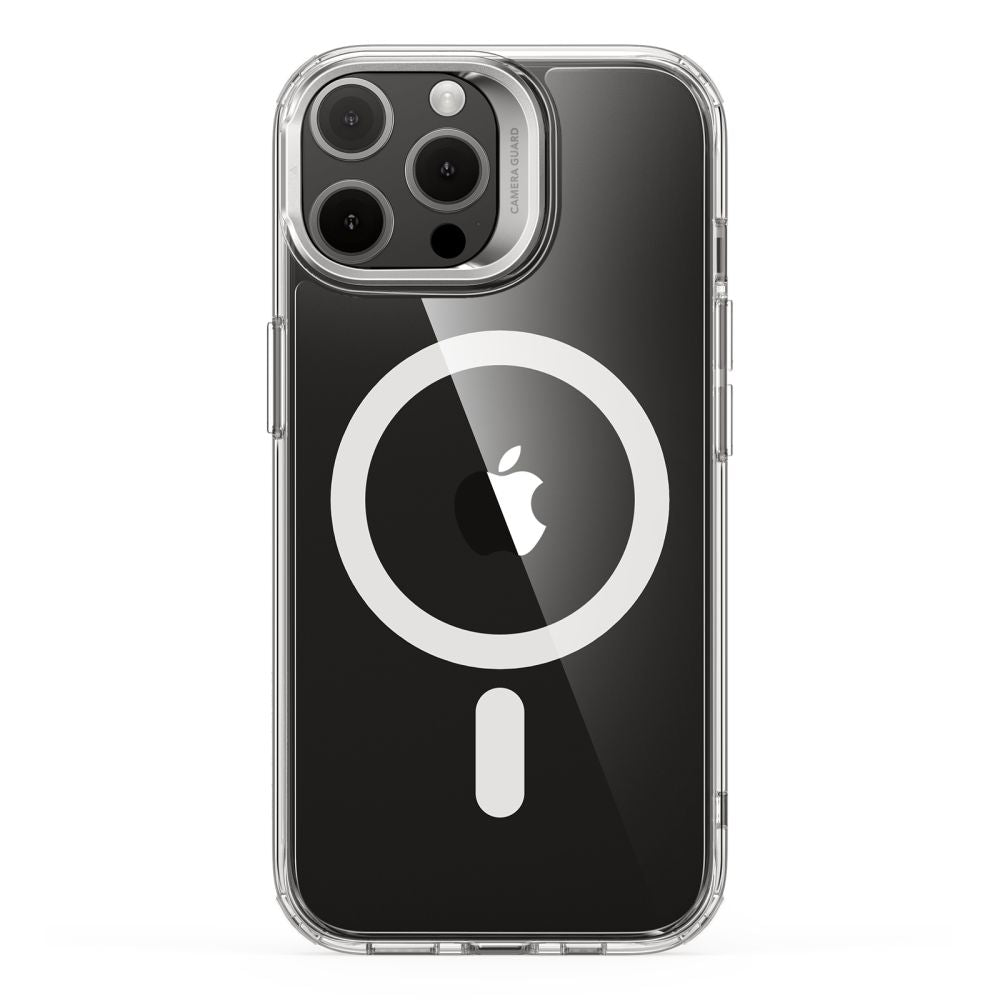 Funda MagSafe para Apple iPhone 15 Pro Max, ESR, Classic Hybrid Kickstand, Transparente