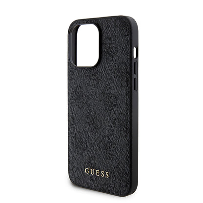 Funda MagSafe para Apple iPhone 15 Pro Max, Guess, Powerbank 4G Metal Logo, Negra
