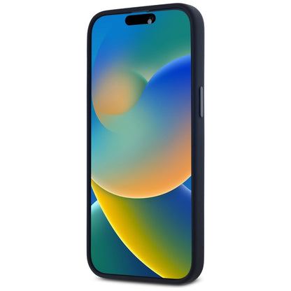 Funda MagSafe para Apple iPhone 15 Pro Max, Karl Lagerfeld, Silicone Shadow Metal Initial, Negra