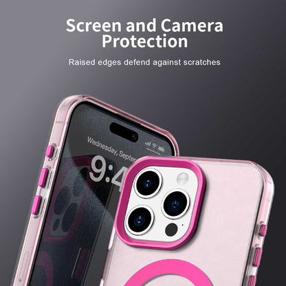 Funda MagSafe para Apple iPhone 15 Pro Max, Techsuit, CandyCase, Rosa