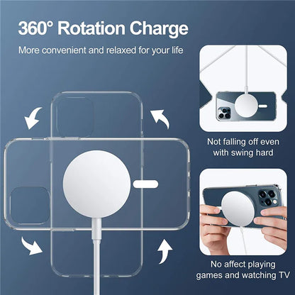 Funda MagSafe para Apple iPhone 15 Pro Max, Techsuit, Pro, Negra