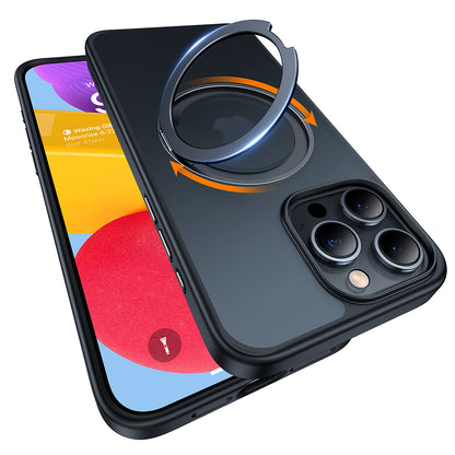 Funda MagSafe para Apple iPhone 15 Pro Max, Torras, Ostand Pro, Negra
