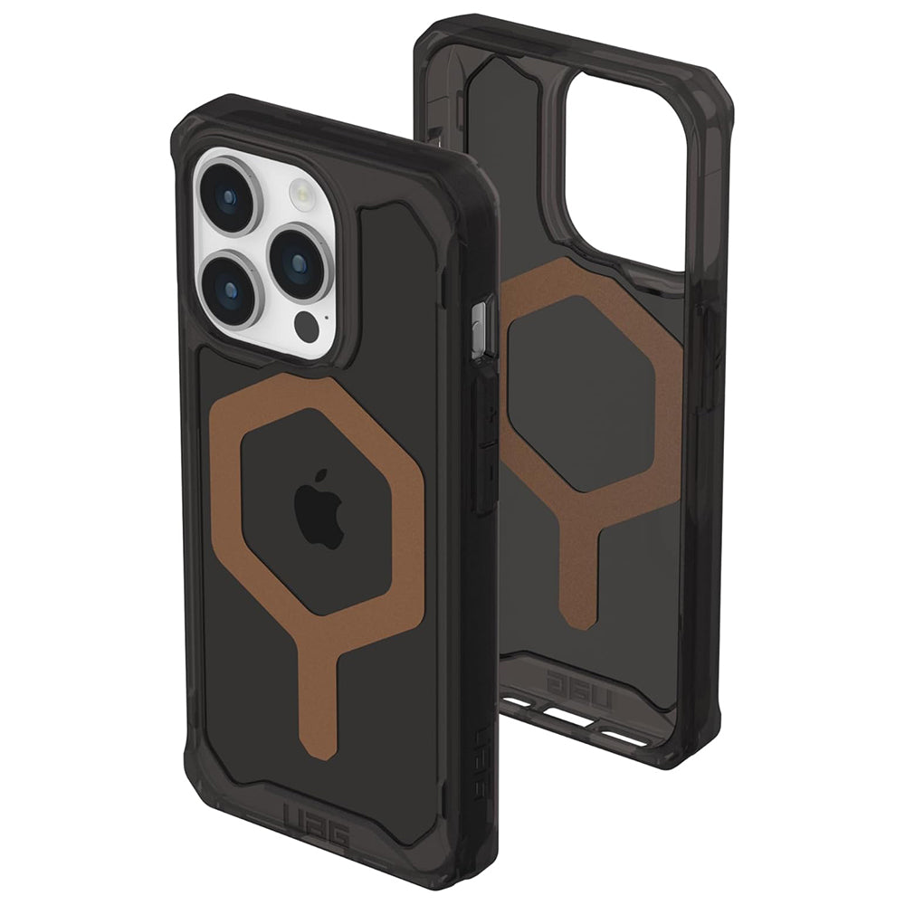 Funda MagSafe para Apple iPhone 15 Pro Max, Urban Armor Gear, Plyo, Marrón