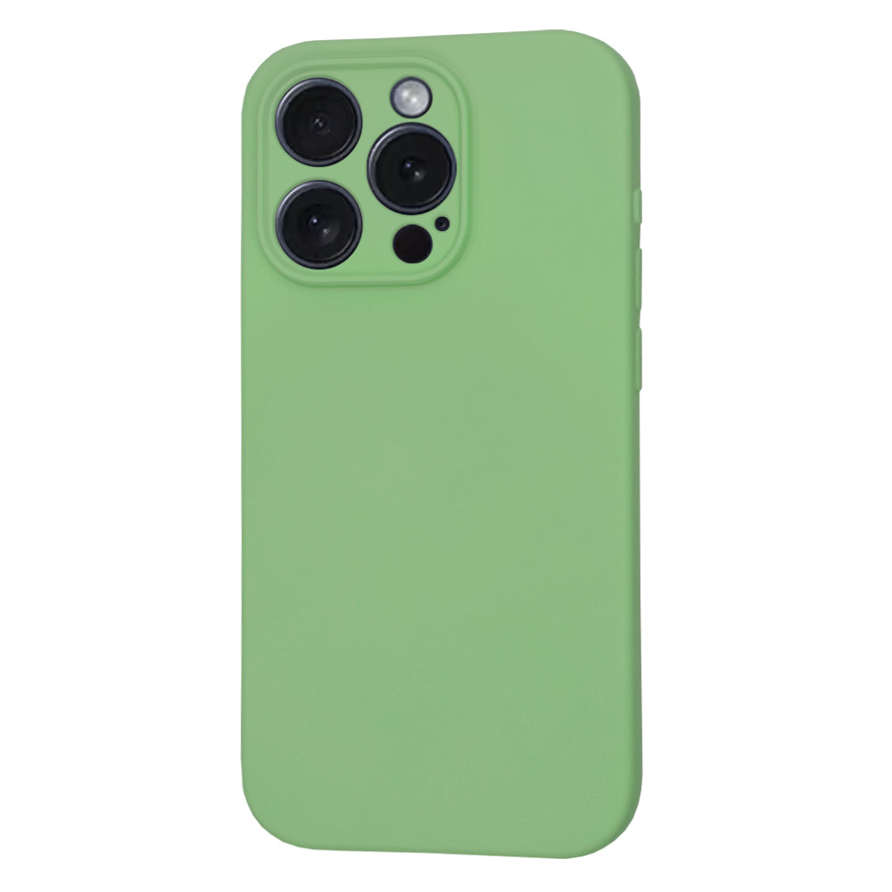 Funda MagSafe para Apple iPhone 15 Pro, Techsuit, SoftFlex, Verde Claro