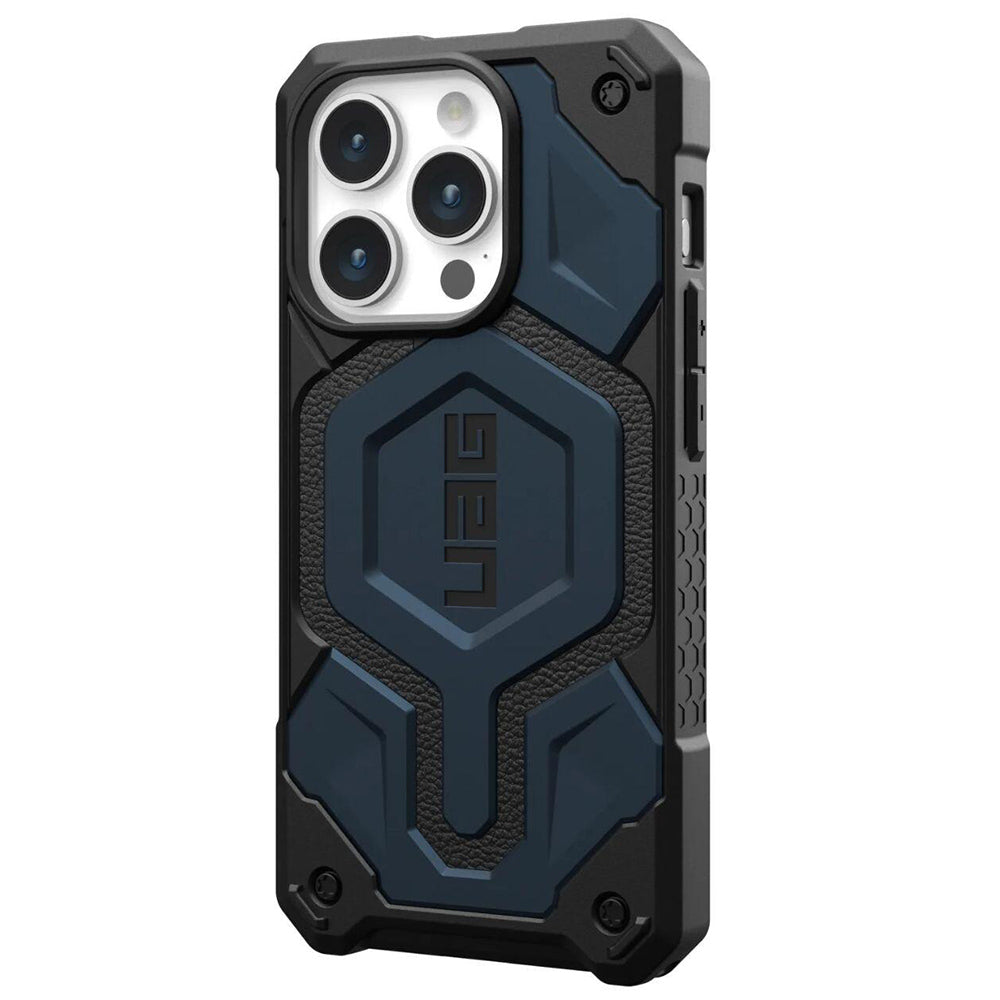 Funda MagSafe para Apple iPhone 15 Pro, Urban Armor Gear, Monarch Pro, Azul marino