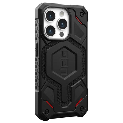 Funda MagSafe para Apple iPhone 15 Pro, Urban Armor Gear, Monarch Pro Kevlar, Negra