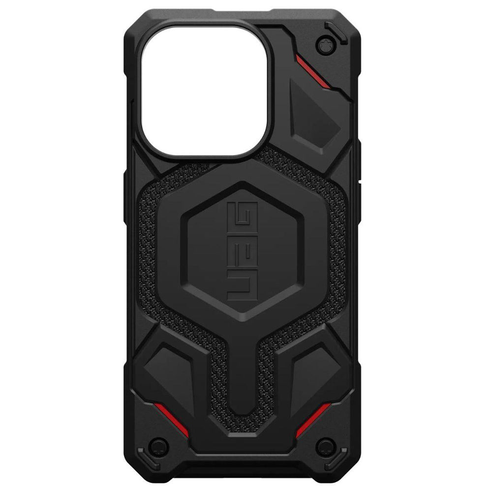 Funda MagSafe para Apple iPhone 15 Pro, Urban Armor Gear, Monarch Pro Kevlar, Negra
