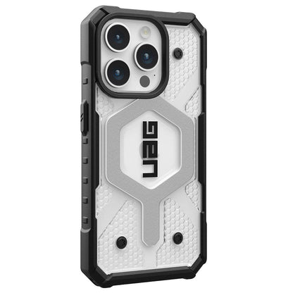 Funda MagSafe para Apple iPhone 15 Pro, Urban Armor Gear, Pathfinder, Transparente