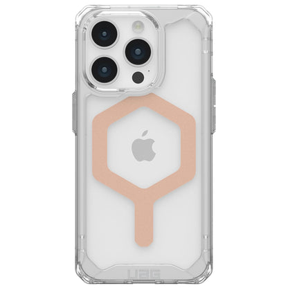Funda MagSafe para Apple iPhone 15 Pro, Urban Armor Gear, Plyo, Rosa Dorado