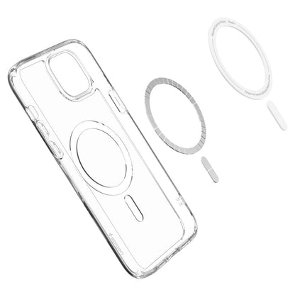 Funda MagSafe para Apple iPhone 15, Spigen, Ultra Hybrid, Blanca ACS06802