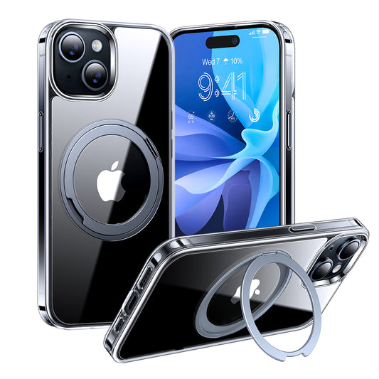 Funda MagSafe para Apple iPhone 15, Torras, Ostand Pro, Transparente
