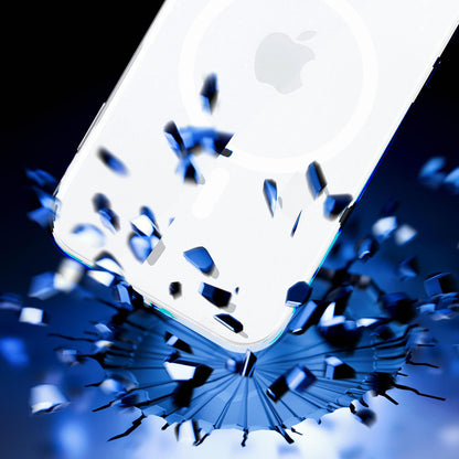 Funda MagSafe para Apple iPhone 16, 3MK, Clear MagCase, Transparente